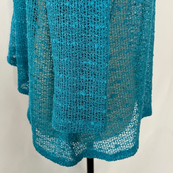 Peck & Peck Blue Cardigan Sz M - Picture 6 of 7